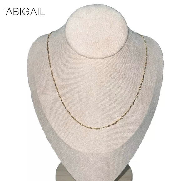 Custom 14K Gold Necklaces 16-24 Inches - Minimalistic, Dainty, Handmade Jewelry - Picture 7 of 9